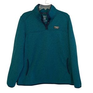 LL BEAN Sweater Fleece Pullover